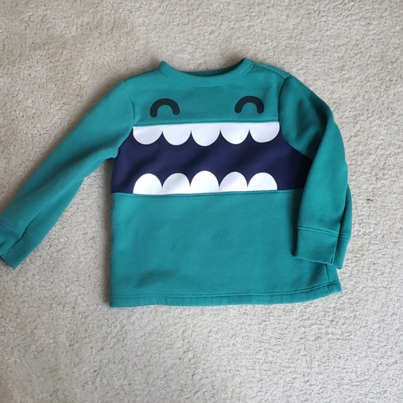 Kids green sweater - Picture 1 of 2